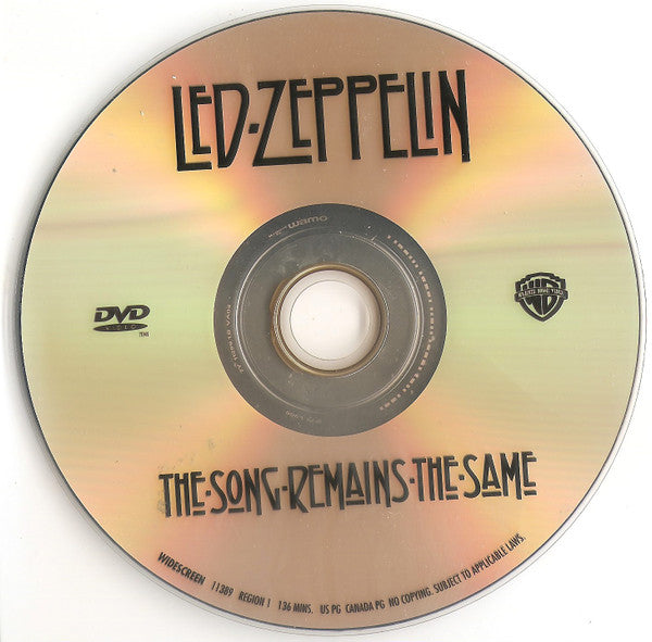 Led Zeppelin : The Song Remains The Same (DVD-V, RE, NTSC, Dol)