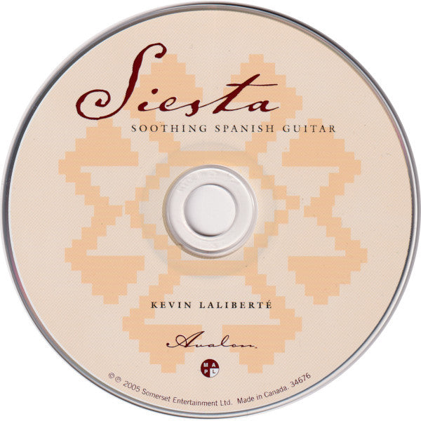 Kevin Laliberté : Siesta (CD, Album)