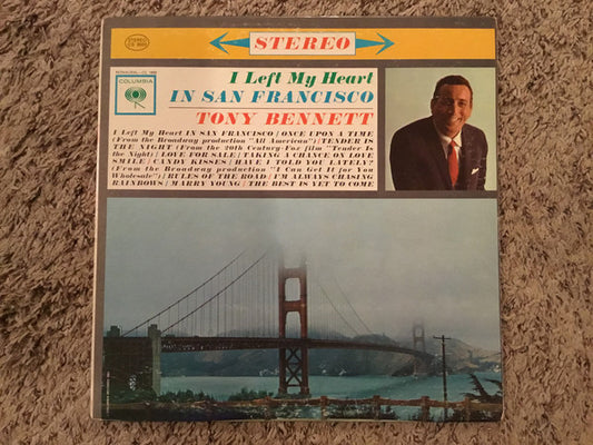 Tony Bennett - I Left My Heart In San Francisco (LP) (G) - Endless Media