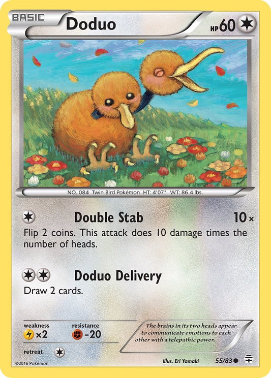 Doduo [GEN - 55/83] Pokemon Trading Card