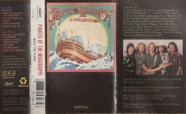 Pirates Of The Mississippi : Walk The Plank (Cass, Album, Dol)