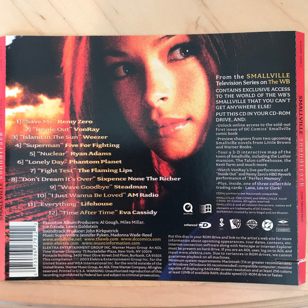 Various : Smallville (Soundtrack) [The Talon Mix] (CD, Comp, Enh)