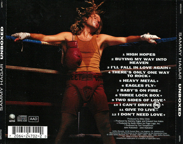 Sammy Hagar : Unboxed (CD, Comp, RE, Uni)