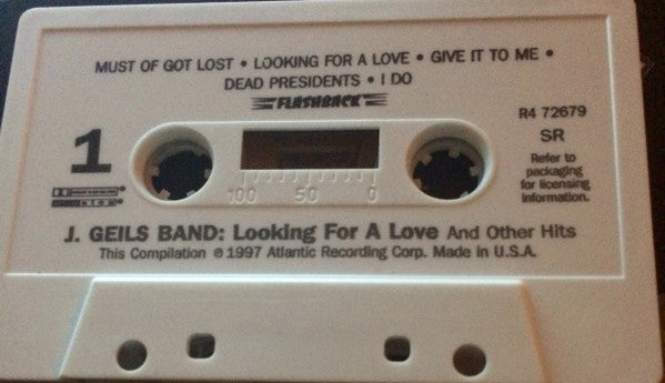 The J. Geils Band : Looking For A Love (And Other Hits) (Cass, Comp, RE)