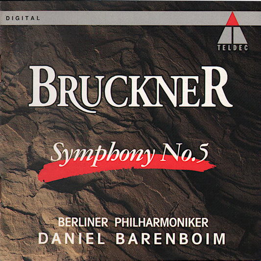 Anton Bruckner — Berliner Philharmoniker, Daniel Barenboim : Symphony No. 5 (CD, Club)