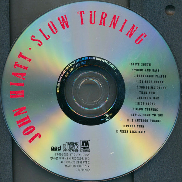 John Hiatt : Slow Turning (CD, Album, RE)