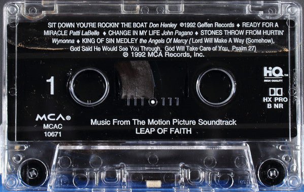 Various : Leap Of Faith (Cass)