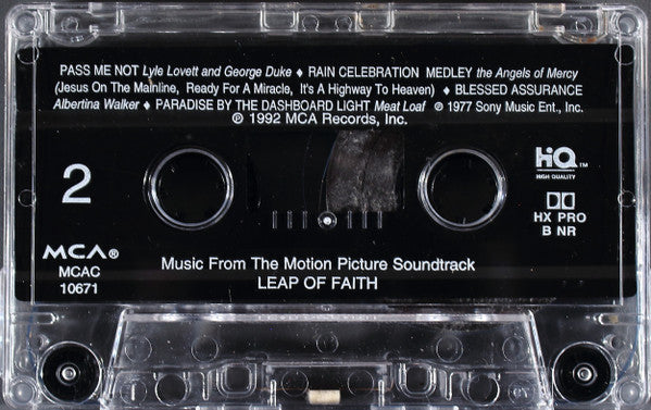 Various : Leap Of Faith (Cass)