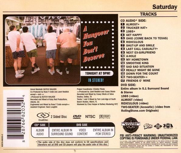 Bowling For Soup : A Hangover You Don't Deserve (Hybrid, DualDisc, Album, NTSC)