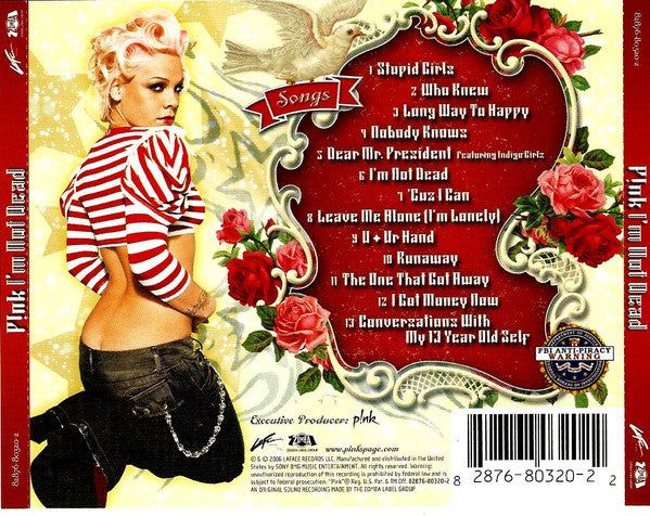 P!NK : I'm Not Dead (CD, Album, RP)