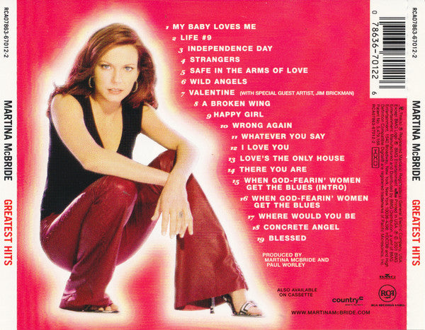 Martina McBride : Greatest Hits (HDCD, Comp, K2 )