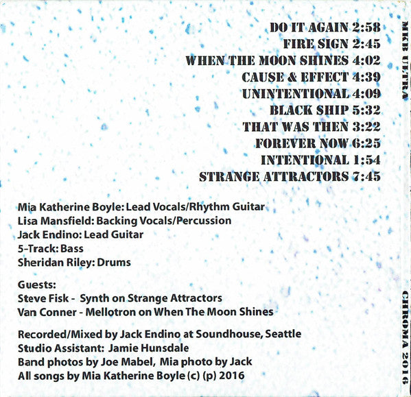 MKB Ultra : MKB Ultra (CDr, Album)