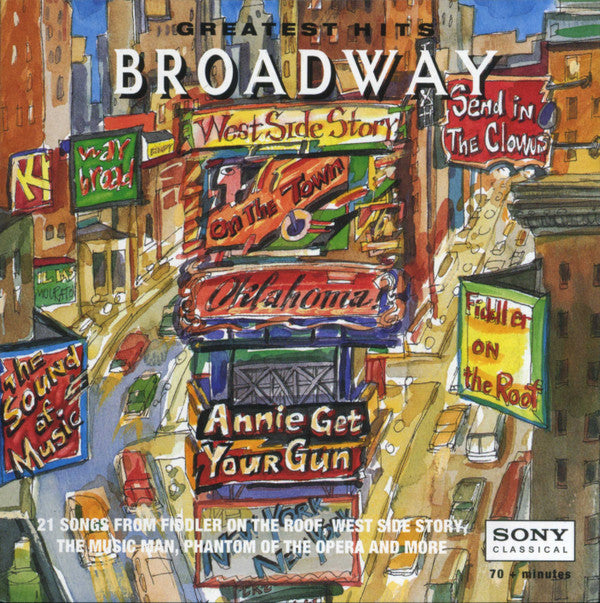 Various - Greatest Hits Broadway (CD) (NM or M-) - Endless Media