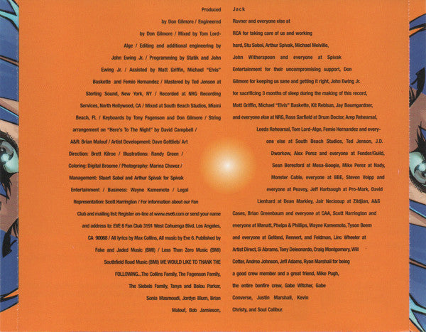 Eve 6 : Horrorscope (CD, Album)