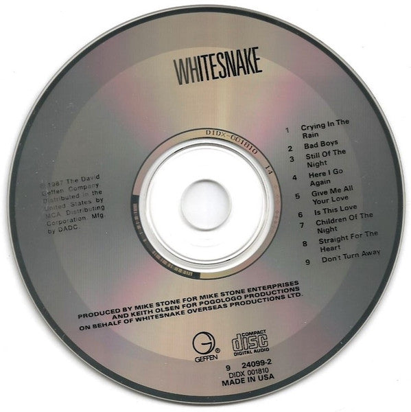 Whitesnake : Whitesnake (CD, Album, RE)