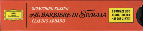 Gioacchino Rossini, Kathleen Battle, Placido Domingo, Frank Lopardo, Lucio Gallo, Ruggero Raimondi, The Chamber Orchestra Of Europe, Claudio Abbado : Il Barbiere Di Siviglia  (2xCD, Album + Box)