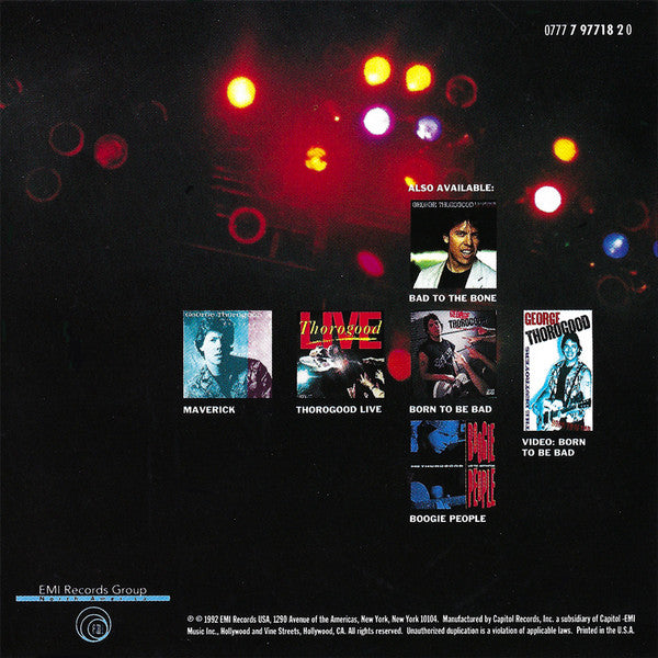 George Thorogood & The Destroyers : The Baddest Of George Thorogood And The Destroyers (CD, Comp, RP)