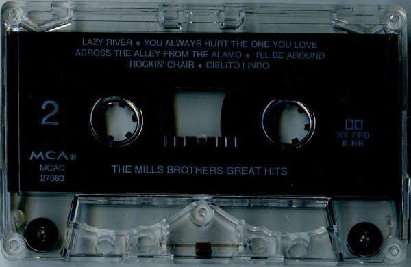 The Mills Brothers : Great Hits (Cass, Album)
