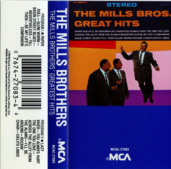 The Mills Brothers : Great Hits (Cass, Album)