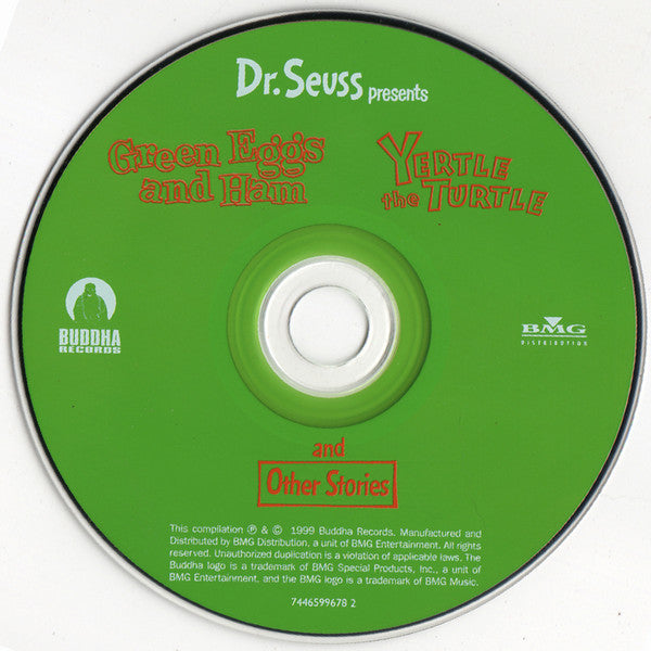 Dr. Seuss, Marvin Miller : Dr. Seuss Presents Green Eggs And Ham / Yertle The Turtle And Other Stories (CD, Comp)