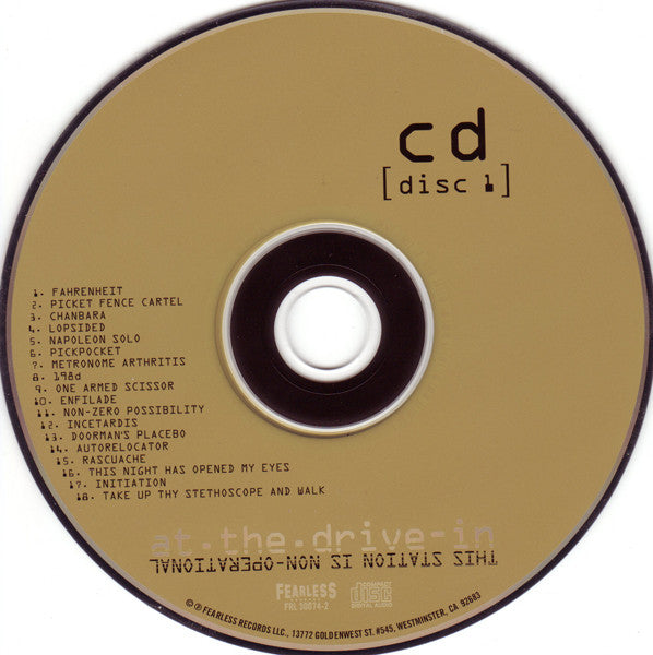 At The Drive-In : This Station Is Non-Operational (CD, Comp + DVD-V, NTSC)