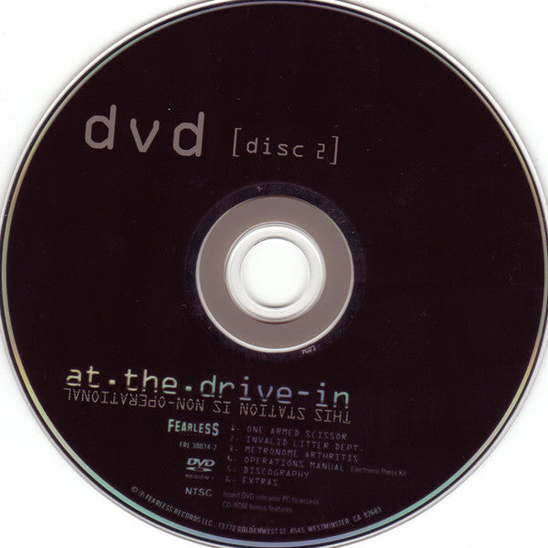 At The Drive-In : This Station Is Non-Operational (CD, Comp + DVD-V, NTSC)