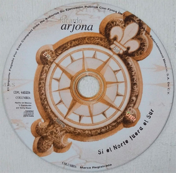Ricardo Arjona : Si El Norte Fuera El Sur (CD, Album)