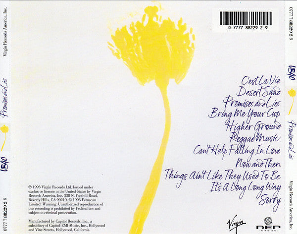 UB40 : Promises And Lies (CD, Album)