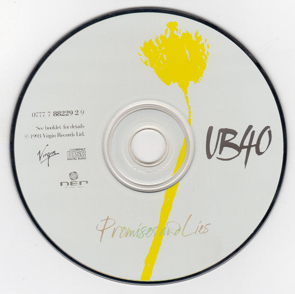 UB40 : Promises And Lies (CD, Album)