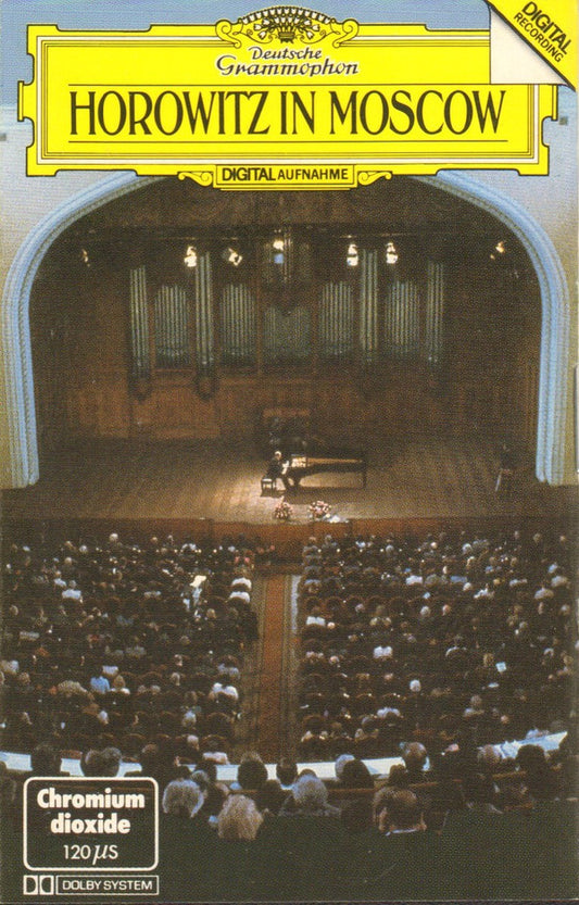 Vladimir Horowitz : Horowitz In Moscow (Cass, Album)