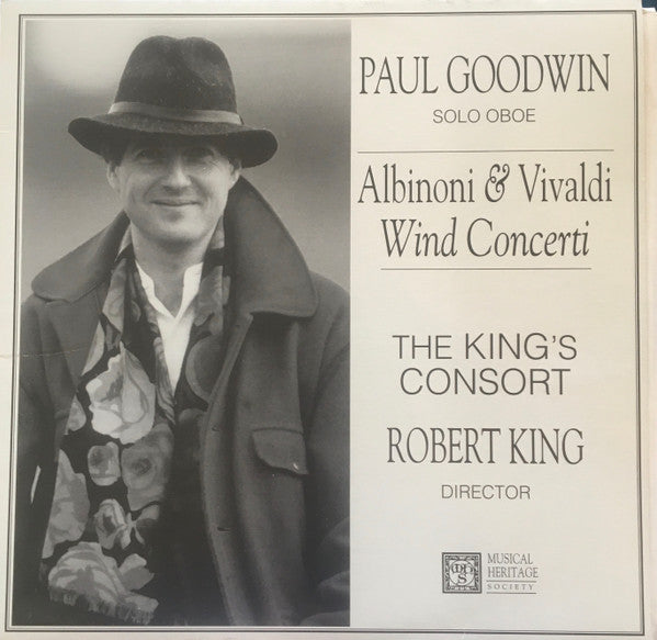 Paul Goodwin (2) : Albinoni & Vivaldi Wind Concerti (LP)