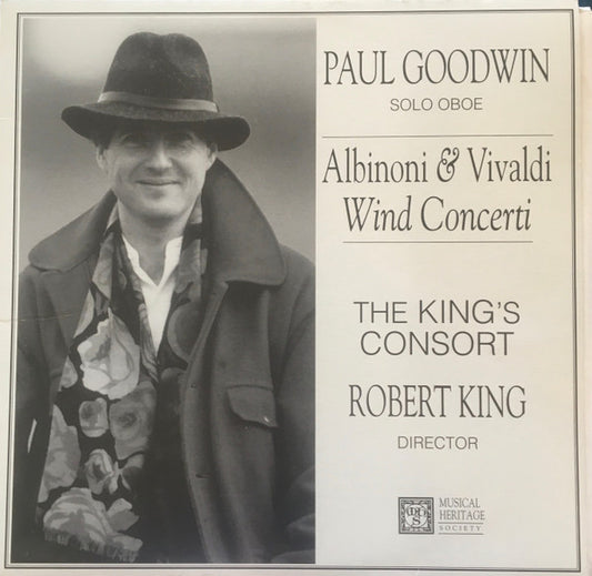 Paul Goodwin (2) : Albinoni & Vivaldi Wind Concerti (LP)