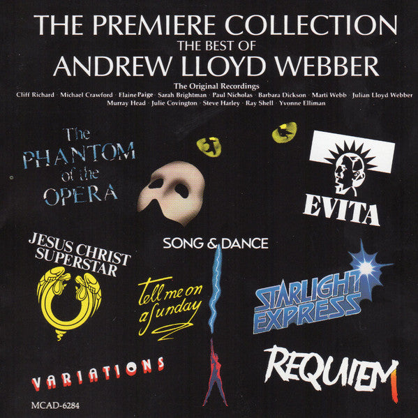 Andrew Lloyd Webber : The Premiere Collection The Best Of Andrew Lloyd Webber (The Original Recordings) (CD, Comp)