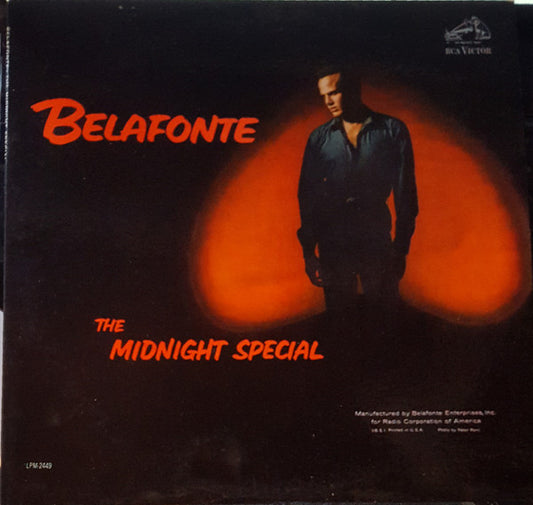 Harry Belafonte : The Midnight Special (LP, Album, Mono, Lam)