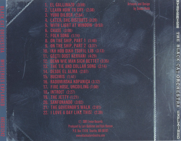 The Black Cat Orchestra : Mysteries Explained (CD)