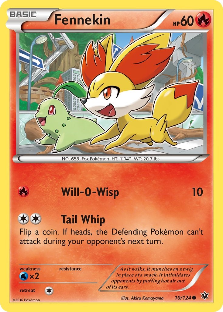 Fennekin (10) [FCO - 10/124] Pokemon Trading Card