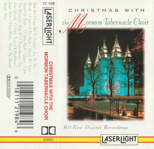 Mormon Tabernacle Choir : Christmas With The Mormon Tabernacle Choir (Cass, Album)