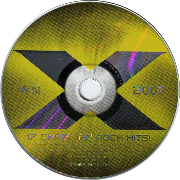 Various : X 2007: 17 Christian Rock Hits! (CD, Comp)