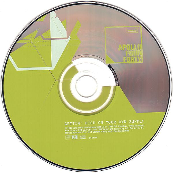 Apollo 440 : Gettin' High On Your Own Supply (CD, Album)