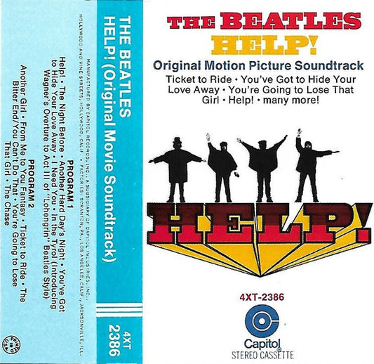 The Beatles : Help! (Original Motion Picture Soundtrack) (Cass, Album, RE)
