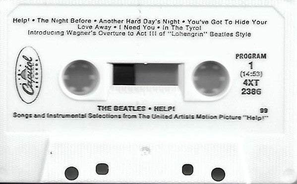 The Beatles : Help! (Original Motion Picture Soundtrack) (Cass, Album, RE)