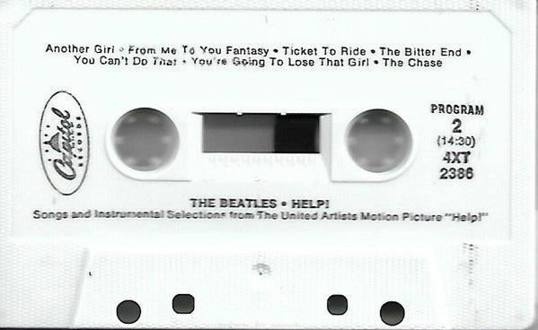 The Beatles : Help! (Original Motion Picture Soundtrack) (Cass, Album, RE)