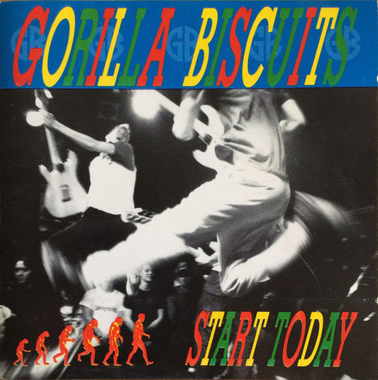 Gorilla Biscuits : Start Today (CD, Album, RE, RP)