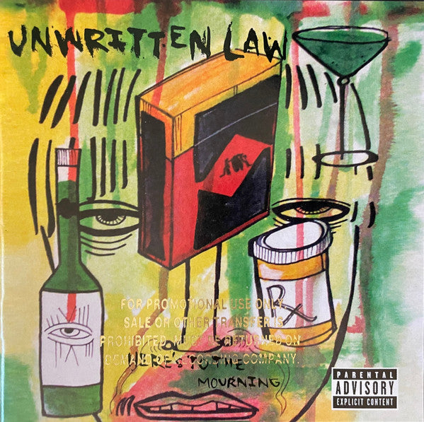 Unwritten Law : Here's To The Mourning (CD, Album, Promo)