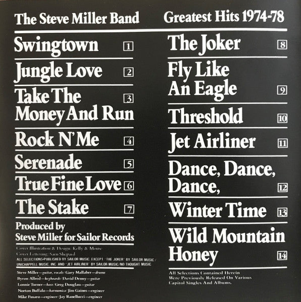 Steve Miller Band : Greatest Hits 1974-78 (CD, Comp, Club, RE)