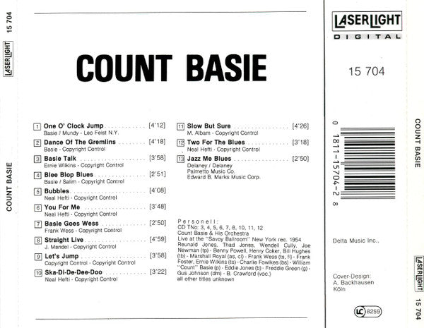 Count Basie : Count Basie (CD, Comp, RM)