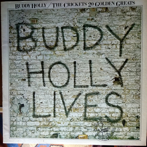 Buddy Holly / The Crickets (2) : 20 Golden Greats (LP, Comp, Mono, RE, Pin)