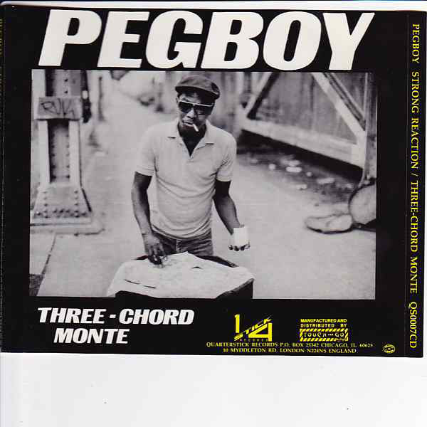 Pegboy : Strong Reaction / Three-Chord Monte (CD, Album, Comp)