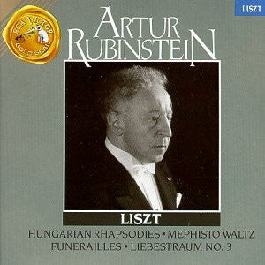 Arthur Rubinstein, Franz Liszt : Hungarian Rhapsodies ▪ Mephisto Waltz ▪ Funerailles ▪ Liebestraum No. 3 (CD, Comp)