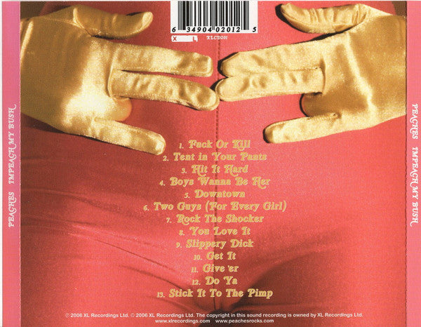 Peaches : Impeach My Bush (CD, Album)